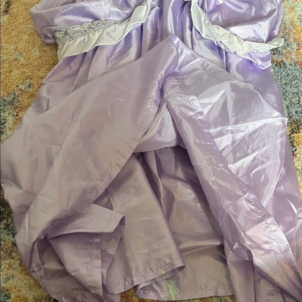 Lavender Princess Kids Costume Size 7/8 - Picture 6 of 7